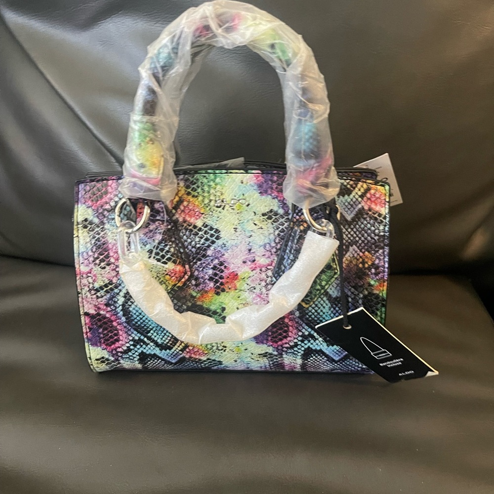 Small brand new multicolor bag